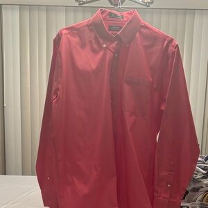 Nordstrom Men's Vibrant Red Dress Shirt